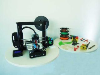 3D-Drucker mit Druckbeispiele