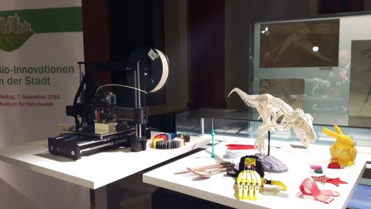 3D Druck für die Bundesregierung im Naturkundemuseum Berlin
