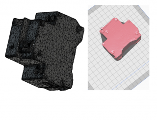 Solar Balkonsolar Anlage FI Sicherung Gehäuse 3D-Druck prototyp