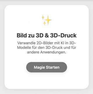 AI 3D Service KI Künstliche Intelligenz für 3D Modelle und 3D Druck